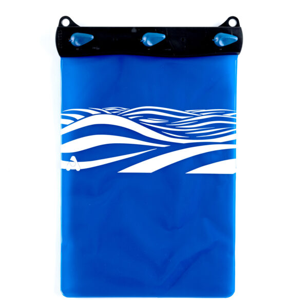 Waterdichte schoudertas - wave blauw